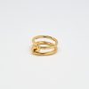 Anillo de doble nudo de oro Anillo de doble nudo de oro