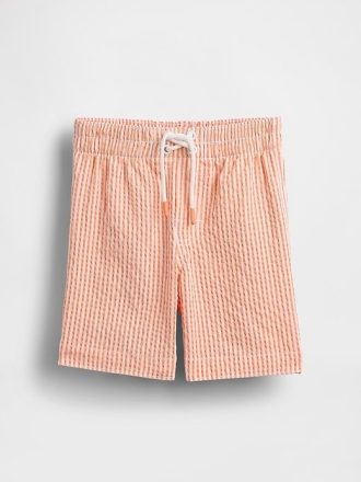Bañador de seersucker para bebés y niños pequeños