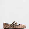 Bailarinas de leopardo con doble tira Bailarinas de leopardo con doble tira