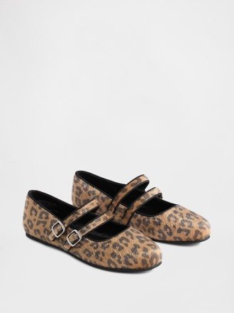 Bailarinas de leopardo con doble tira
