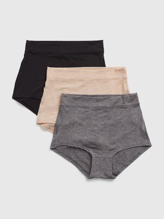 Bikini Breathe de tiro alto (paquete de 3)