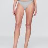 Bikini con logo de algodón elástico orgánico Bikini con logo de algodón elástico orgánico