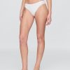 Bikini con logo de algodón elástico orgánico Bikini con logo de algodón elástico orgánico