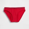 Bikini con logo de algodón elástico orgánico Bikini con logo de algodón elástico orgánico