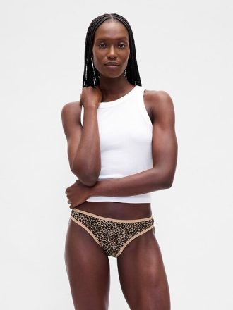 Bikini de algodón elástico orgánico