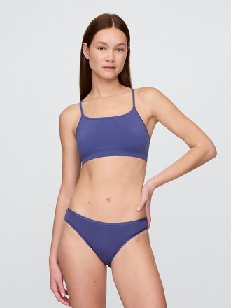 Bikini de algodón elástico orgánico