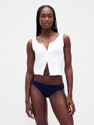 Bikini de algodón elástico orgánico