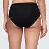 Bikini de tiro alto de algodón orgánico elástico Bikini de tiro alto de algodón orgánico elástico