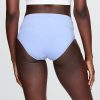 Bikini de tiro alto de algodón orgánico elástico Bikini de tiro alto de algodón orgánico elástico