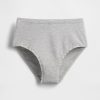 Bikini de tiro alto de algodón orgánico elástico Bikini de tiro alto de algodón orgánico elástico