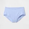 Bikini de tiro alto de algodón orgánico elástico Bikini de tiro alto de algodón orgánico elástico