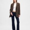 Blazer extragrande de mezcla de lana Blazer extragrande de mezcla de lana