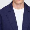 Blazer relajado de lino y algodón Blazer relajado de lino y algodón