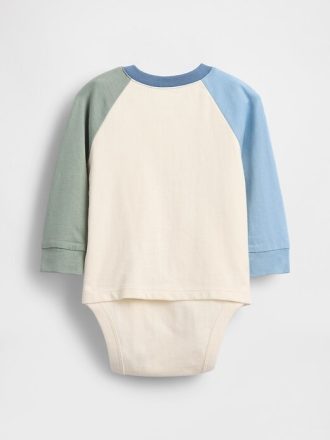 Body de camisa para bebé