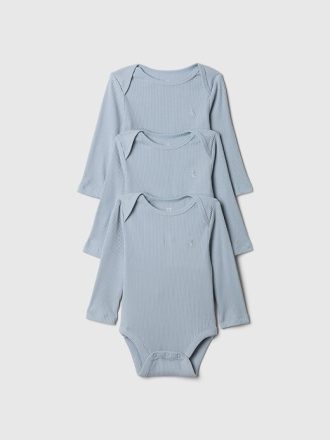 Body de canalé Baby First Favorites (paquete de 3)