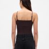 Body de tanga con tirantes finos de punto cerrado