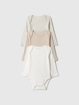 Body TinyRib de Baby First Favorites (paquete de 3)