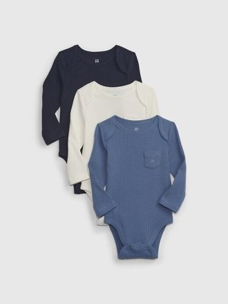 Body TinyRib de Baby First Favorites (paquete de 3)