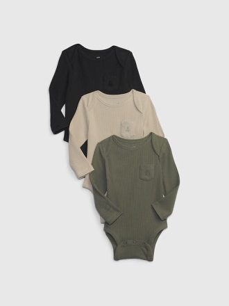 Body TinyRib de Baby First Favorites (paquete de 3)