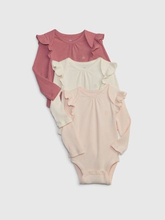 Body TinyRib de Baby First Favorites (paquete de 3)