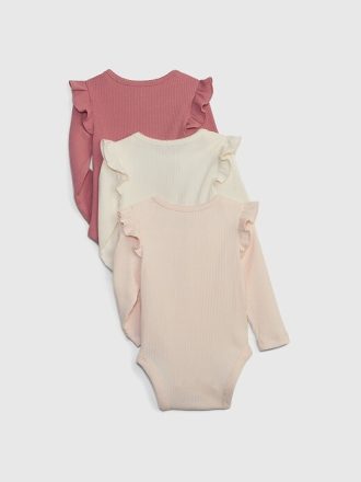 Body TinyRib de Baby First Favorites (paquete de 3)