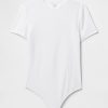 Body tipo tanga con camiseta de punto cerrado Body tipo tanga con camiseta de punto cerrado
