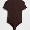 Body tipo tanga con camiseta de punto cerrado Body tipo tanga con camiseta de punto cerrado