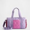 Bolsa de lona acolchada con bloques de color para niños Bolsa de lona acolchada con bloques de color para niños