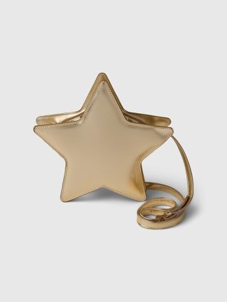 Bolso bandolera infantil con estrellas metálicas