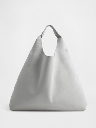 Bolso tote holgado de ante vegano Bolso tote holgado de ante vegano