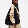 Bolso tote holgado de ante vegano Bolso tote holgado de ante vegano