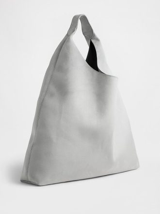 Bolso tote holgado de ante vegano Bolso tote holgado de ante vegano