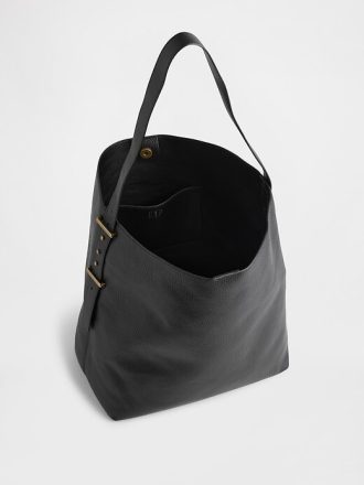 Bolso tote tipo cubo de piel vegana Bolso tote tipo cubo de piel vegana