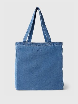 Bolso tote vaquero con logotipo de arco de Gap Bolso tote vaquero con logotipo de arco de Gap