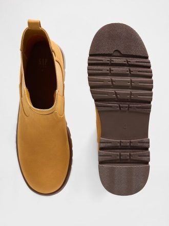 Bota Chelsea de piel vegana para niños