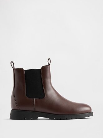 Botas Chelsea de piel vegana para niños