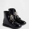 Botas con cordones y encanto para niños Botas con cordones y encanto para niños
