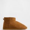 Botas de ante vegano con forro de sherpa para niños Botas de ante vegano con forro de sherpa para niños
