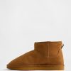 Botas de ante vegano con forro de sherpa para niños Botas de ante vegano con forro de sherpa para niños