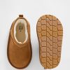 Botas de ante vegano para niños pequeños con forro de sherpa