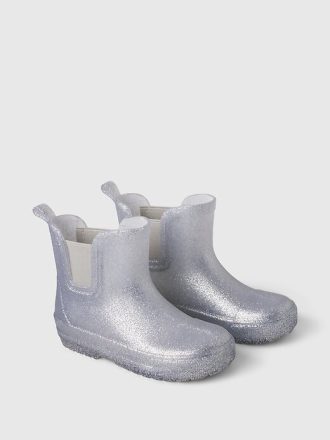 Botas de lluvia con purpurina para bebés y niños pequeños