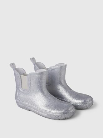 Botas de lluvia con purpurina para niños