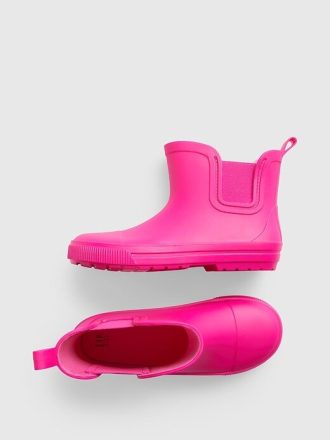 Botas de lluvia de neón para niños