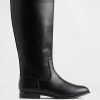 Botas de montar de cuero vegano Botas de montar de cuero vegano