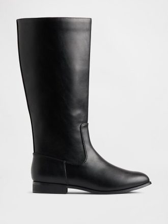 Botas de montar de cuero vegano