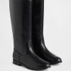 Botas de montar de cuero vegano Botas de montar de cuero vegano