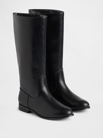 Botas de montar de cuero vegano