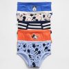 Braguitas de algodón orgánico elástico para niños pequeños Gap × Disney (paquete de 5)
