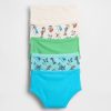 Braguitas de algodón orgánico elástico para niños pequeños Gap × Disney (paquete de 5)