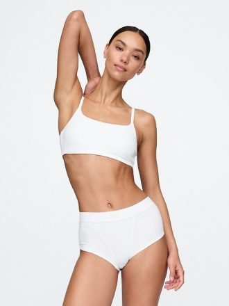 Bralette de algodón elástico orgánico